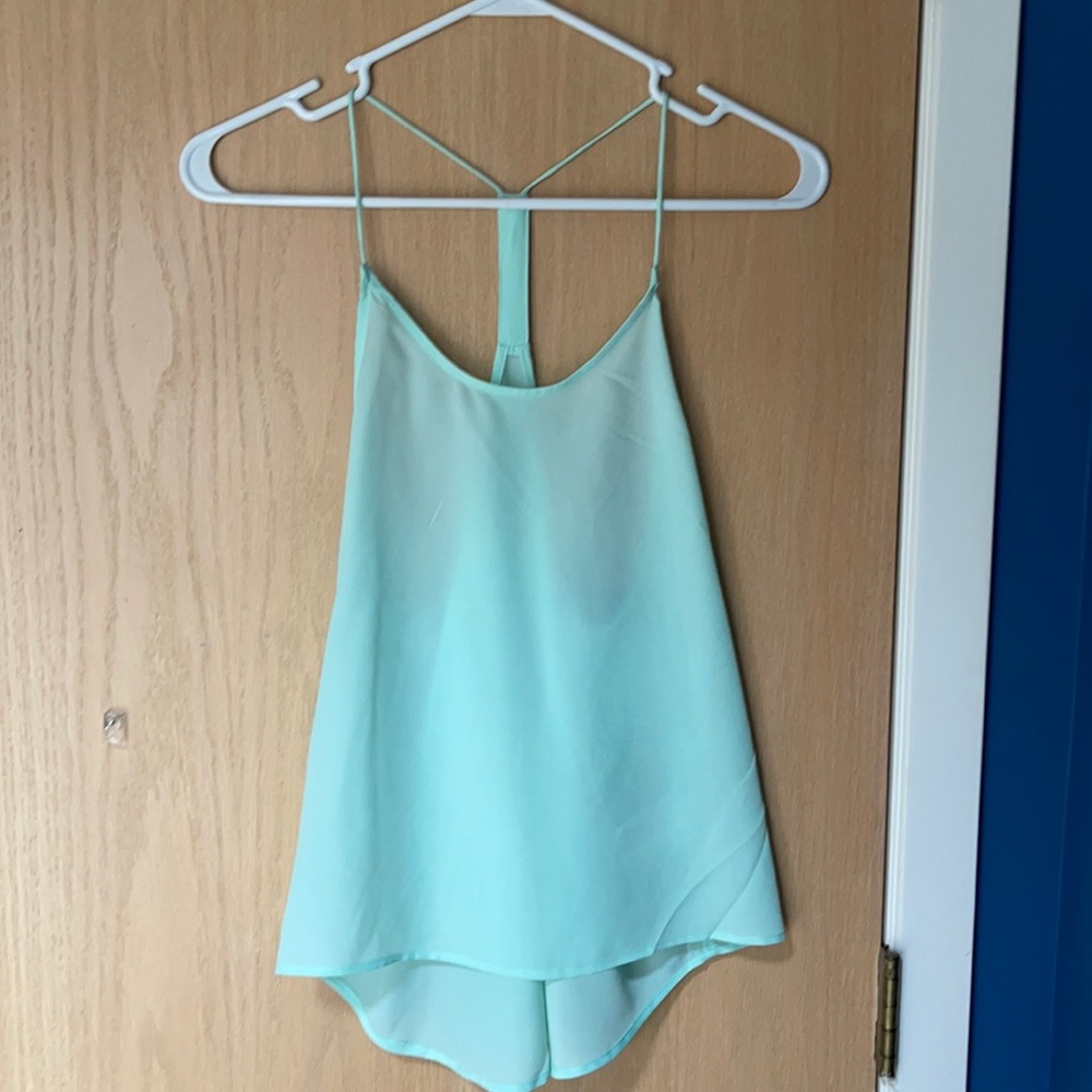 Blue summer top